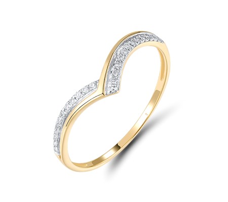 14KYW Ring Diamond (R320461DIA14KYW) - US 7