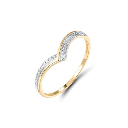 14KYW Ring Diamond (R320461DIA14KYW) - US 7