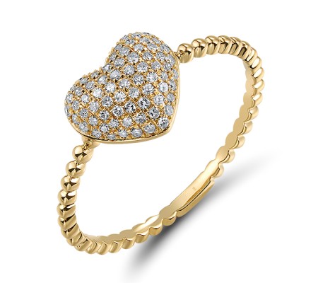 14KY Ring Diamond (R320717DIA14KY)