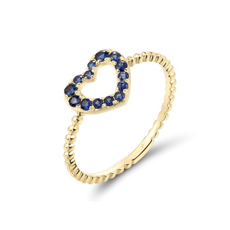 14KY Ring Blue Sapphire (R320721SAP114KY)