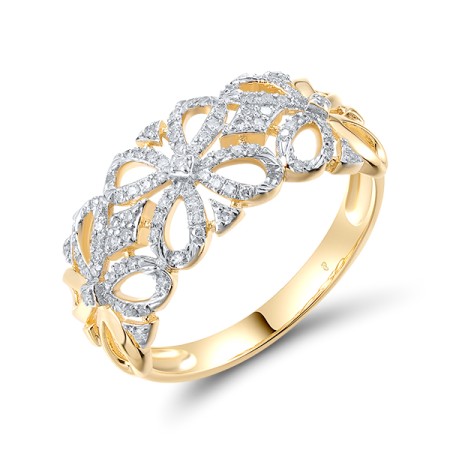 14KYW  Diamond Ring  (R320925DIA14KYW)