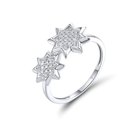 14KW  Diamond Ring  (R321045DIA14KW) - US 6