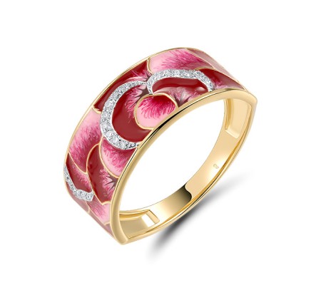14KYW  Enamel Ring(R321166ENA14KYW)