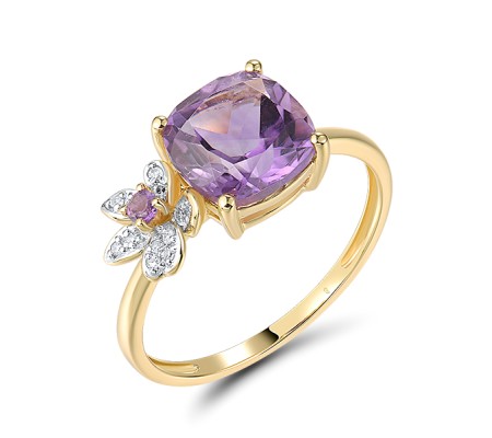 14KYW  Amethyst Ring  (R321271AME14KYW) - US 7