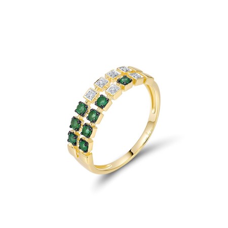 14KYWB  Emerald Ring(R321283EMR14KYWB)