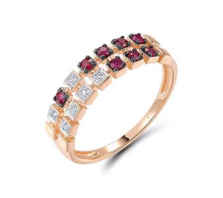 14KRWB  Ruby Ring(R321283RUY14KRWB)