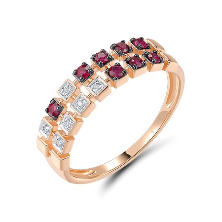 14KRWB  Ruby Ring(R321283RUY14KRWB)