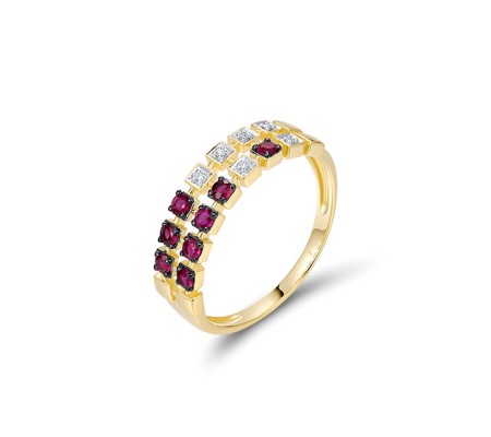 14KYWB  Ruby Ring(R321283RUY14KYWB)