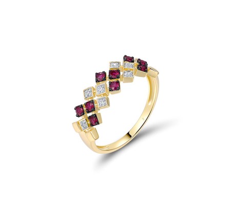 14KYWB  Ruby Ring(R321285RUY14KYWB)