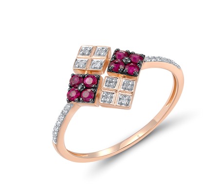 14KRWB  Ruby Ring(R321287RUY14KRWB)