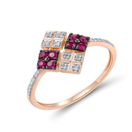 14KRWB  Ruby Ring(R321287RUY14KRWB)
