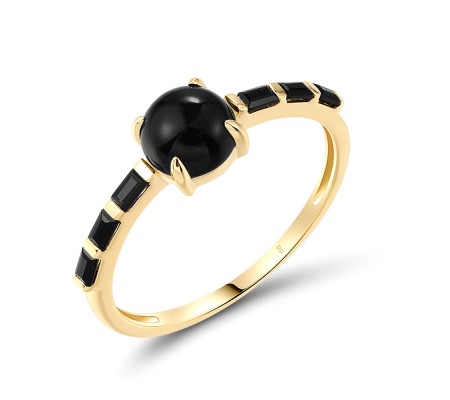 14KY  Onyx Ring(R321306ONY14KY)