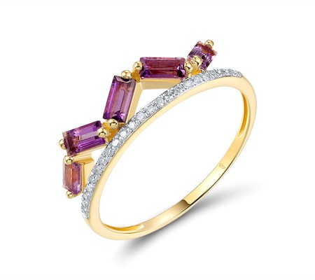 14KYW  Amethyst Ring(R321317AME14KYW)