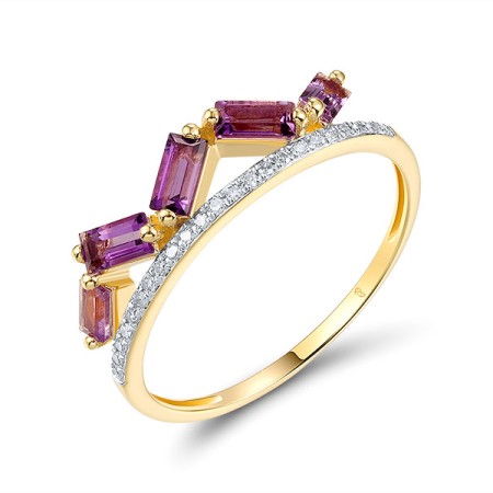 14KYW  Amethyst Ring(R321317AME14KYW)