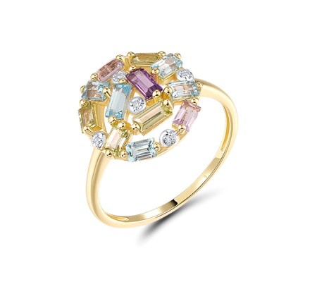 14KYW  Amethyst Ring(R321341ABLP14KYW)