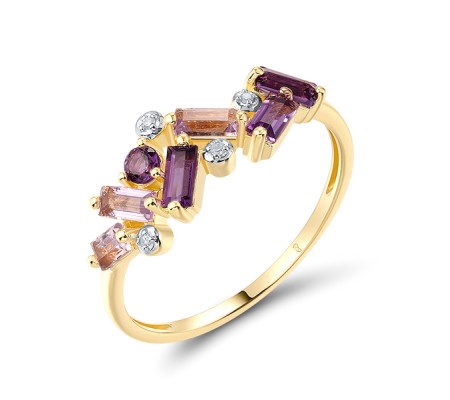 14KYW  Amethyst Ring(R321342AME14KYW)
