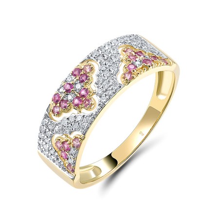 14KYW  Ruby Ring(R321347PIS14KYW)