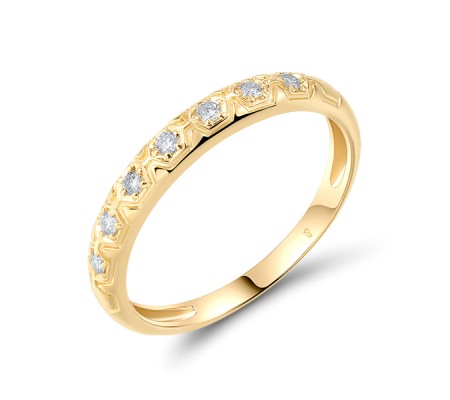 14KY  Diamond Ring(R321351DIA14KY)