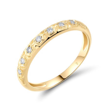 14KY  Diamond Ring(R321351DIA14KY)