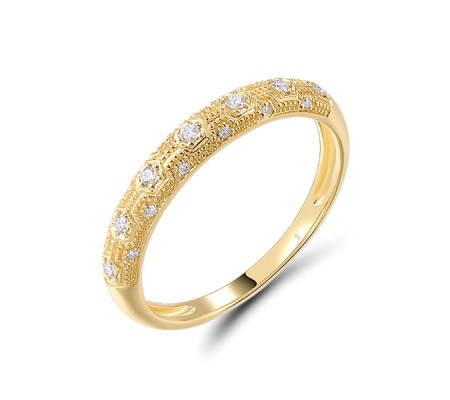 14KY  Diamond Ring(R321353DIA14KY)