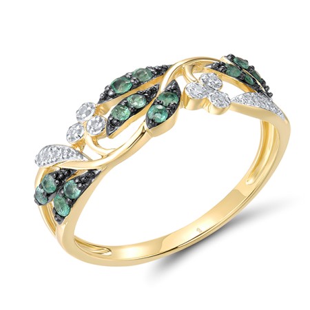 14KYWB  Emerald Ring(R321367EMR14KYWB)