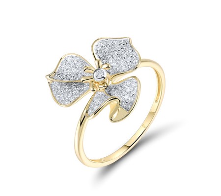 14KYW  Diamond Ring(R321449DIA14KYW)