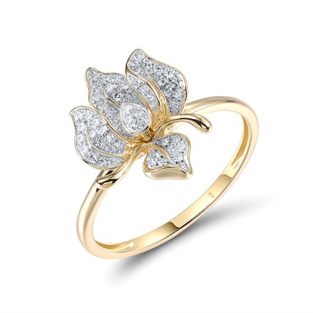 14KYW Ring Diamond (R321451DIA14KYW)