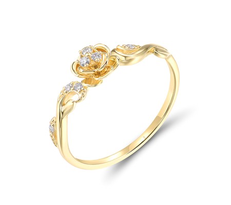 14KY  Diamond Ring(R321455DIA14KY)