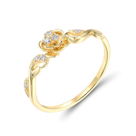 14KY  Diamond Ring(R321455DIA14KY)