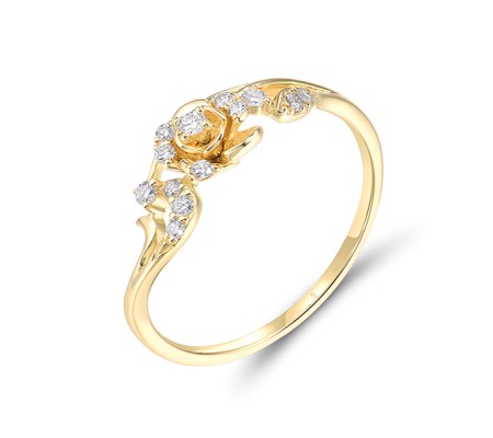 14KY  Diamond Ring(R321457DIA14KY)