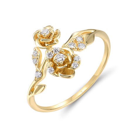 14KY  Diamond Ring(R321458DIA14KY)