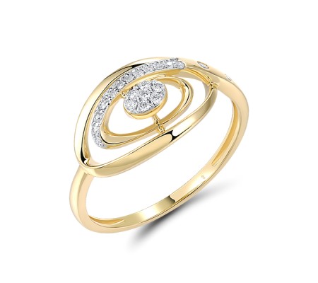 14KYW  Diamond Ring(R321486DIA14KYW)