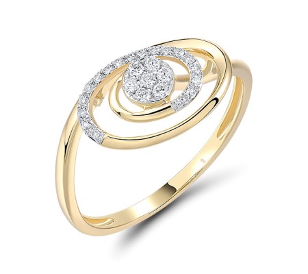 14KYW  Diamond Ring(R321487DIA14KYW)