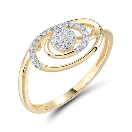 14KYW  Diamond Ring(R321487DIA14KYW)