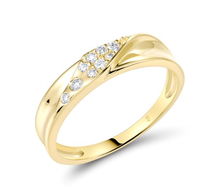 14KY  Diamond Ring(R321491DIA14KY)