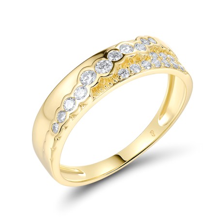 14KY  Diamond Ring(R321493DIA14KY)