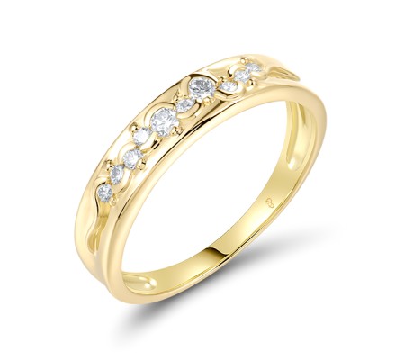 14KY  Diamond Ring(R321495DIA14KY)