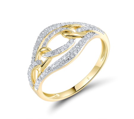 14KYW  Diamond Ring(R321522DIA14KYW)