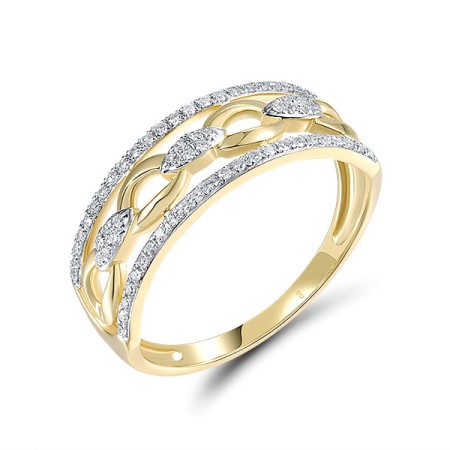 14KYW  Diamond Ring(R321524DIA14KYW)