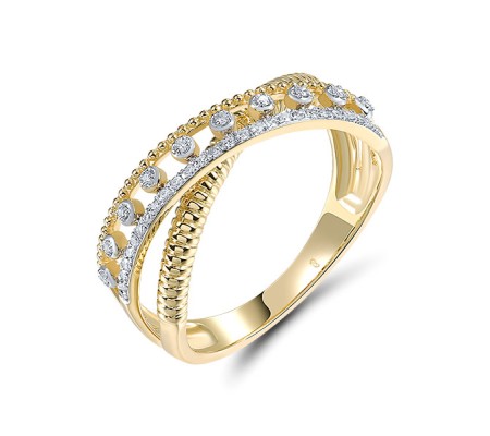 14KYW  Diamond Ring(R321533DIA14KYW)