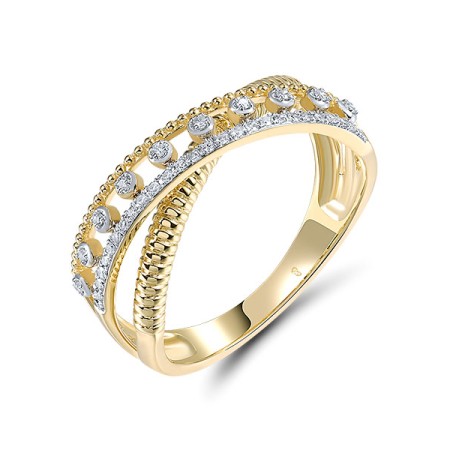 14KYW  Diamond Ring(R321533DIA14KYW)