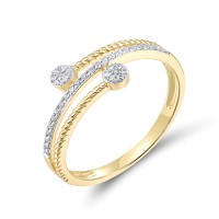 14KYW  Diamond Ring(R321538DIA14KYW)