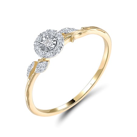 14TT  Diamond Ring(R321546DIA14TT)