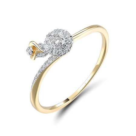 14KYW  Diamond Ring(R321547DIA14KYW)