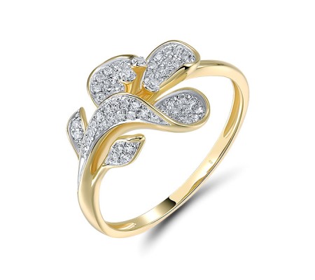 14KYW  Diamond Ring(R321609DIA14KYW)