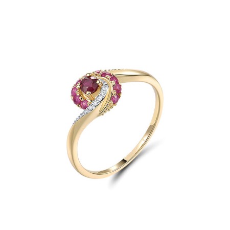 14KYW  Ruby Ring(R321657RUY14KYW)