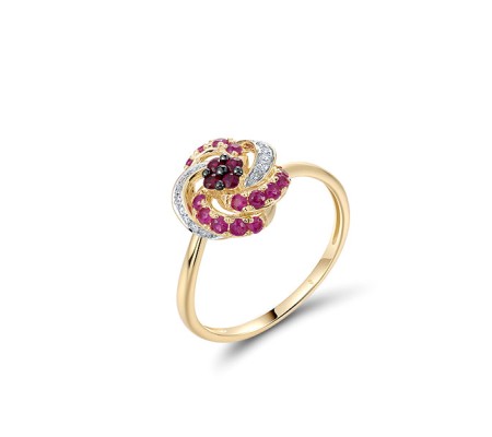 14KYWB  Ruby Ring(R321658RUY14KYWB)