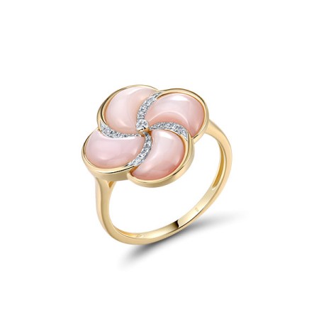 14KYW  Pink Shell Ring(R321704PMP14KYW)