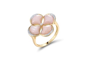 14KYW  Pink Shell Ring(R321709PMP14KYW)