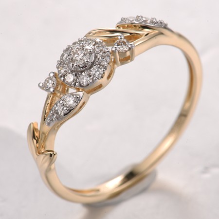 14KYW  Diamond Ring(R321822DIA14KYW)